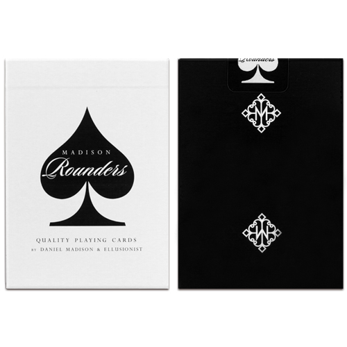 JLCC 라운더스블랙덱(Rounders Playing Cards by Madison - Black)