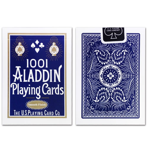 JLCC 알라딘덱_블루(Aladdin Playing Cards, Standard Featherback_Blue)