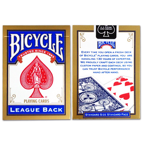 JLCC 바이시클리그백블루(Bicycle Card_leagueback Blue)