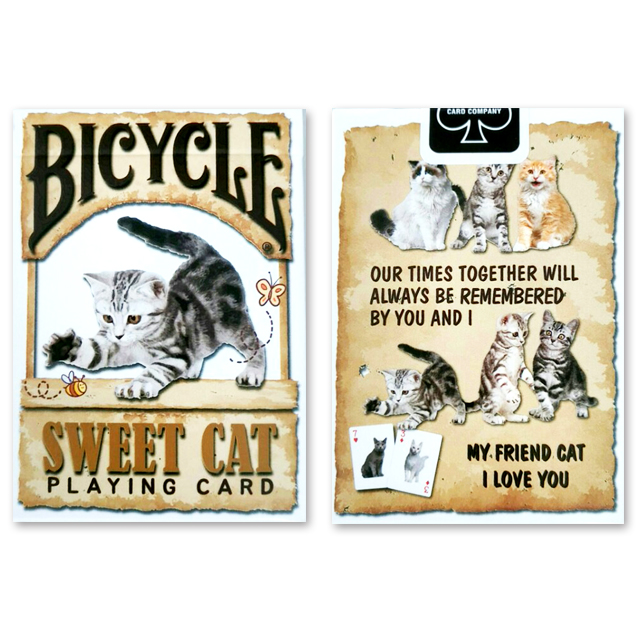 JLCC [한정덱]고양이카드(Sweet cat playing card)