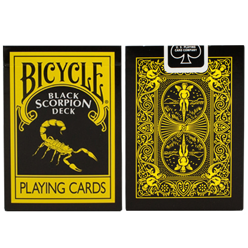 JLCC 스콜피온덱(Black Scorpion Deck- Bicycle MagicMakers)