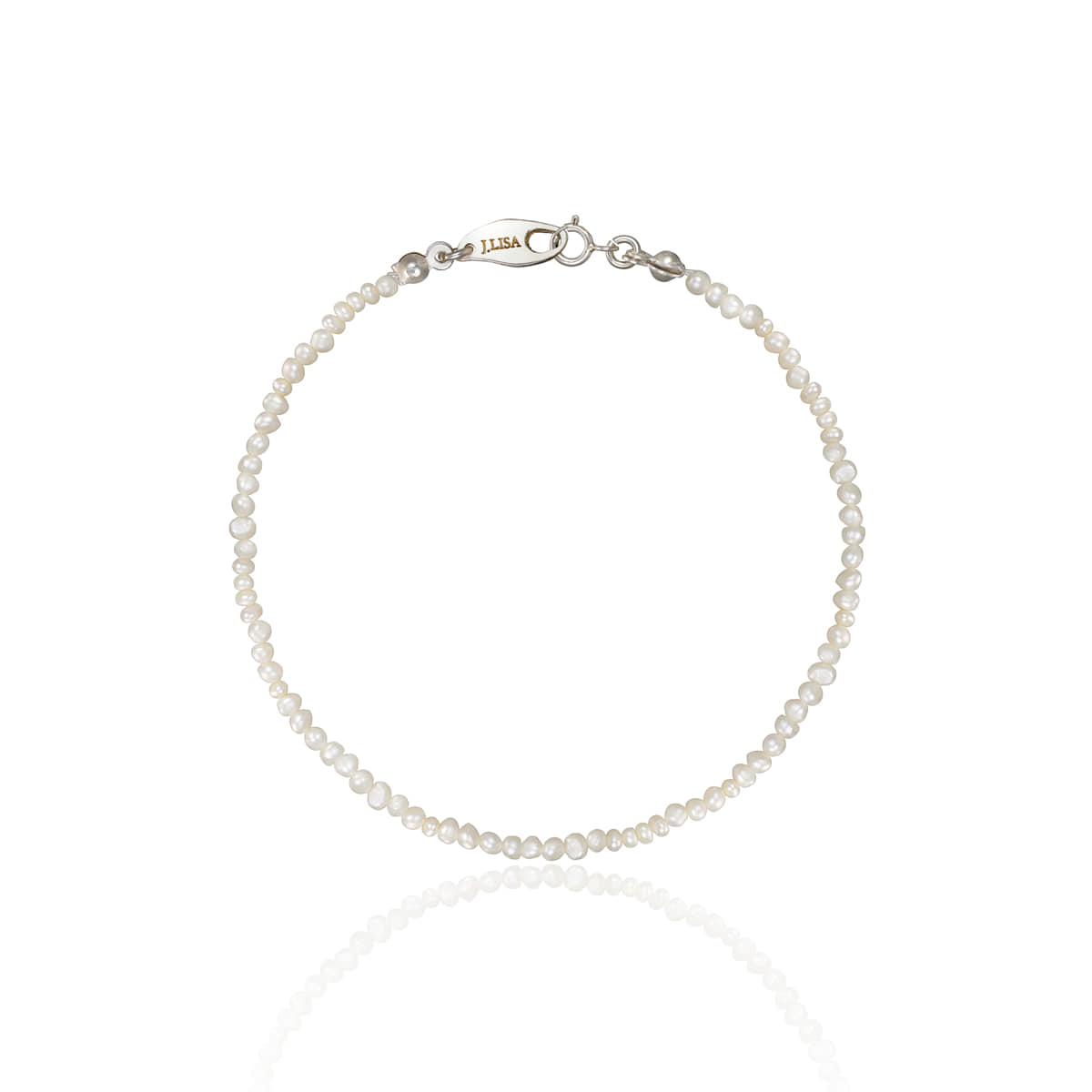 &#039;The rose&#039; pearl bracelet