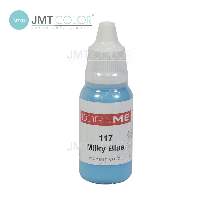 117 Milky Blue doreme pigment