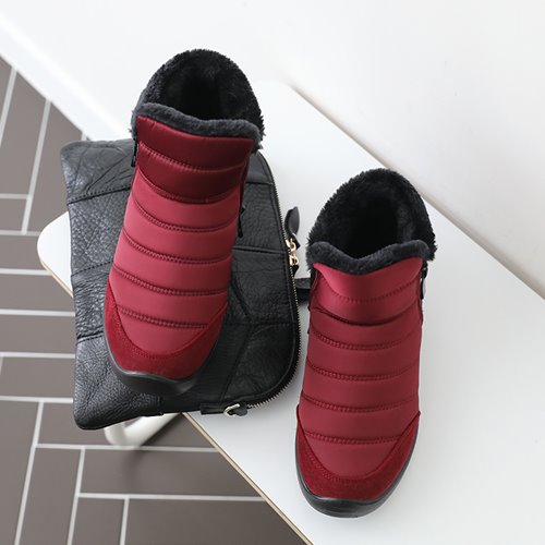 [퍼안감] 나린 패딩부츠2컬러/4.5cm굽/#7221여성 슈즈 신발