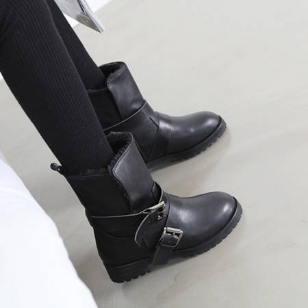 [퍼안감]슈케이 워커부츠1컬러/4cm굽/#2826여성 슈즈 신발