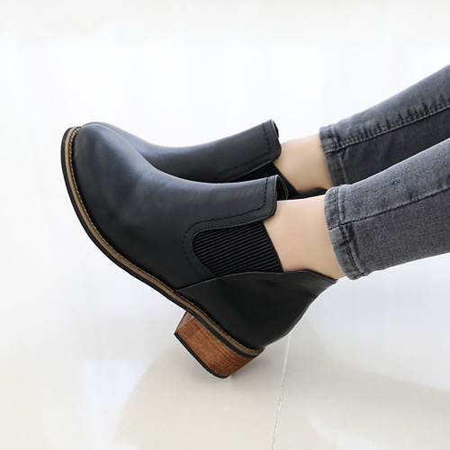 [미친세일][기모안감] 트레마 첼시부츠2컬러/4cm굽/#6257여성 슈즈 신발