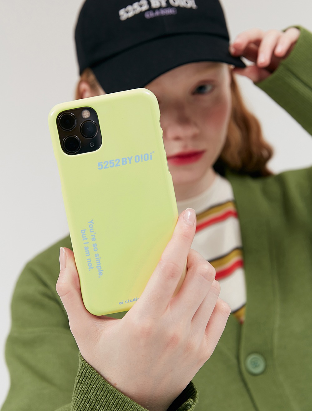 5252 LETTERING PHONE CASE [YELLOW]