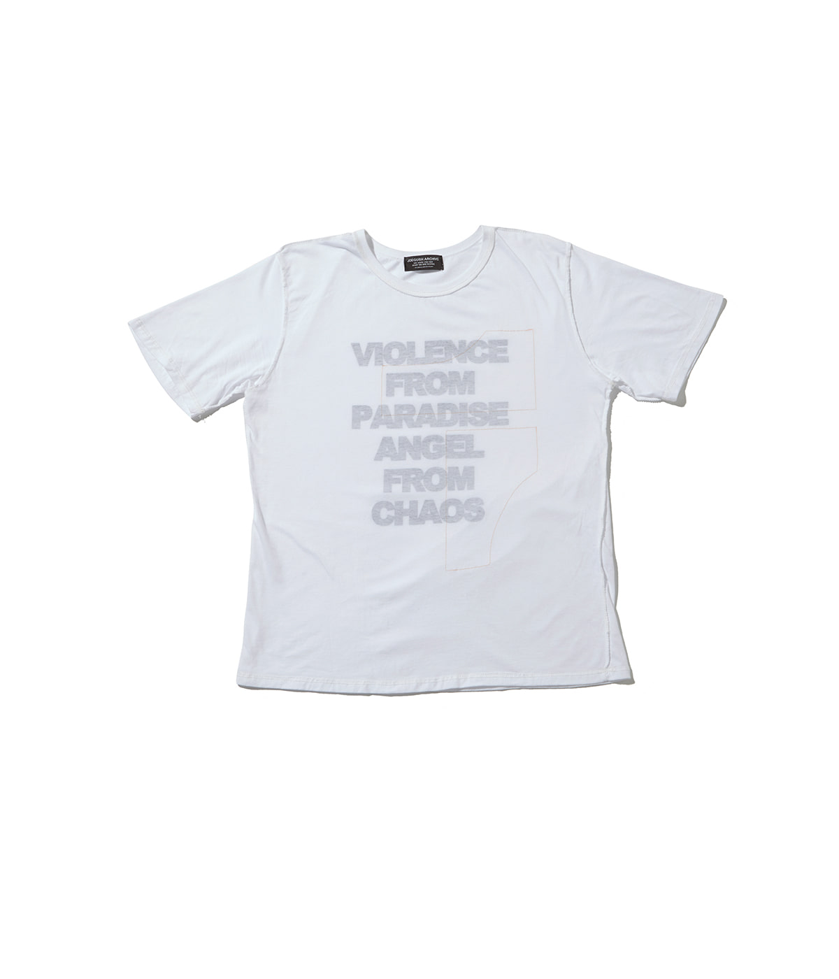 Inside-out stitched tshirts (White)