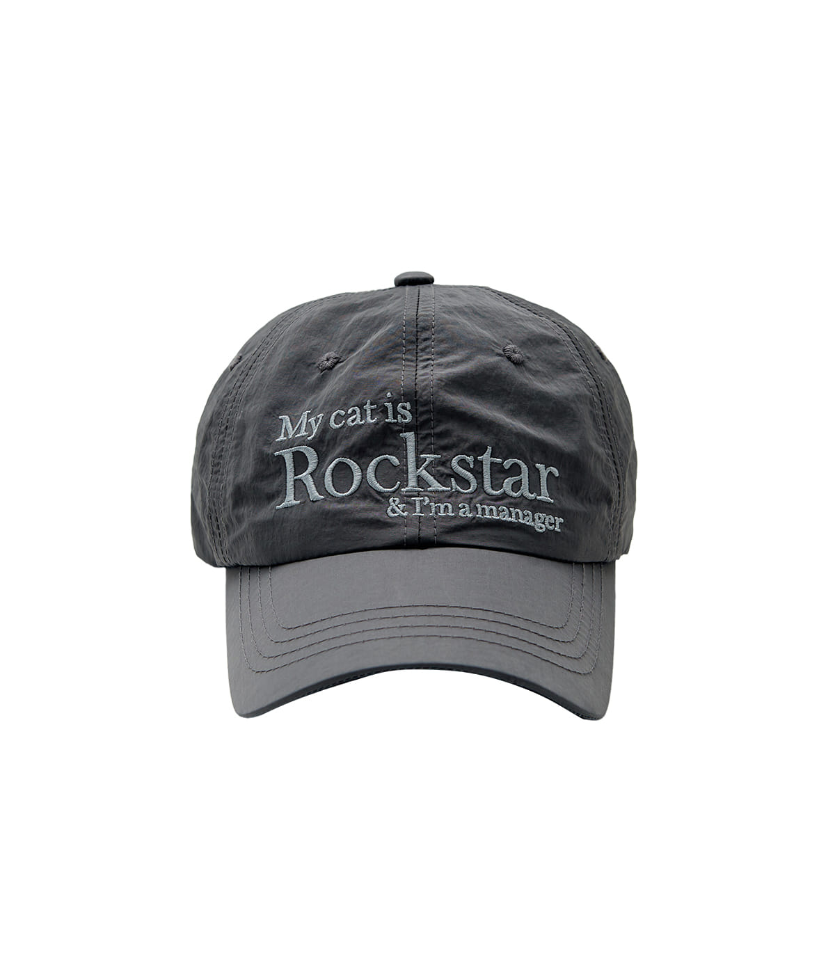Rockstar cat cap (Charcoal)- 2월 초 발송예정