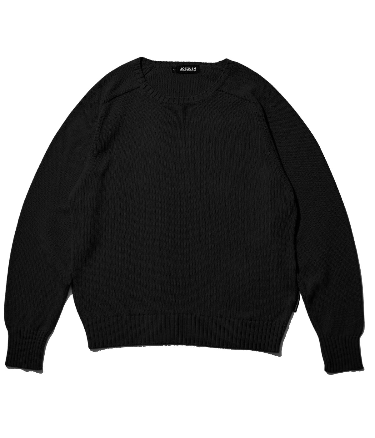Single pullover knit Lv.1 (Black)