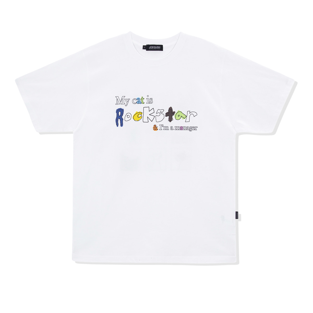 Crayon Rockstar T-shirt (White)