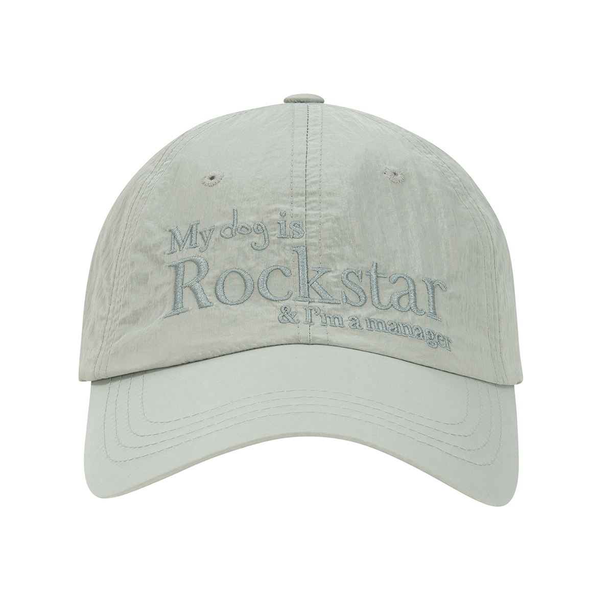 Rockstar dog cap (Light grey)