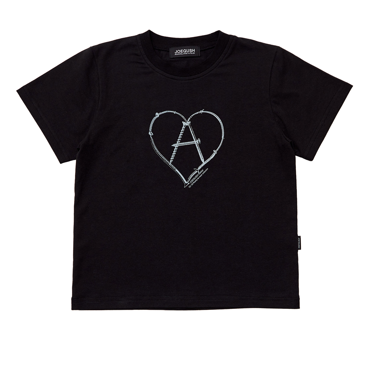 Heart-A T-shirt (Black)