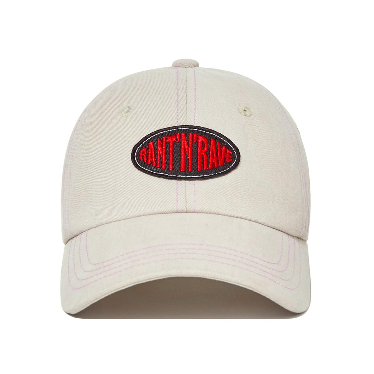 RANT’N’RAVE Patch cap (Ivory)