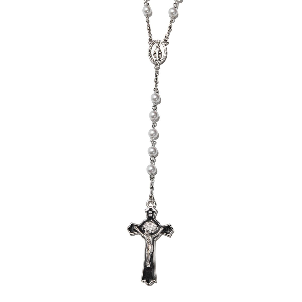 Rosario Necklace (Black)