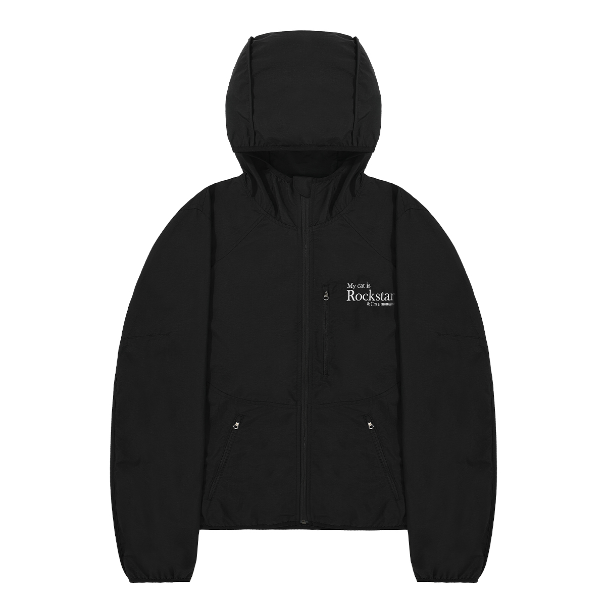 Rockstar Windbreaker (Black)