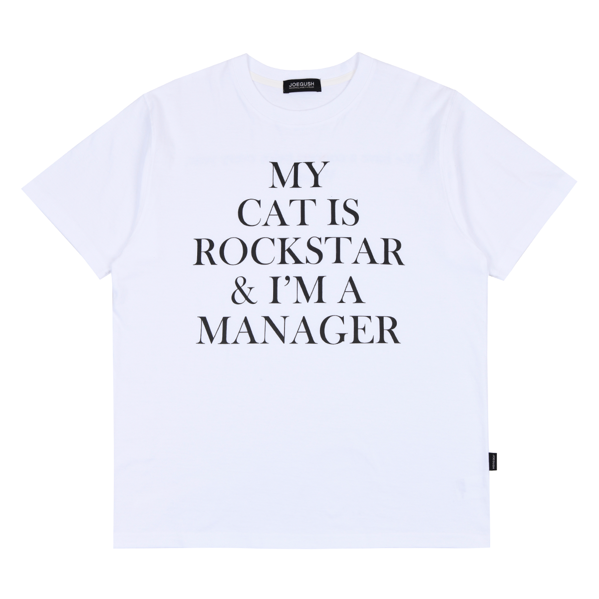 Big Font Rockstar T-shirt (White)