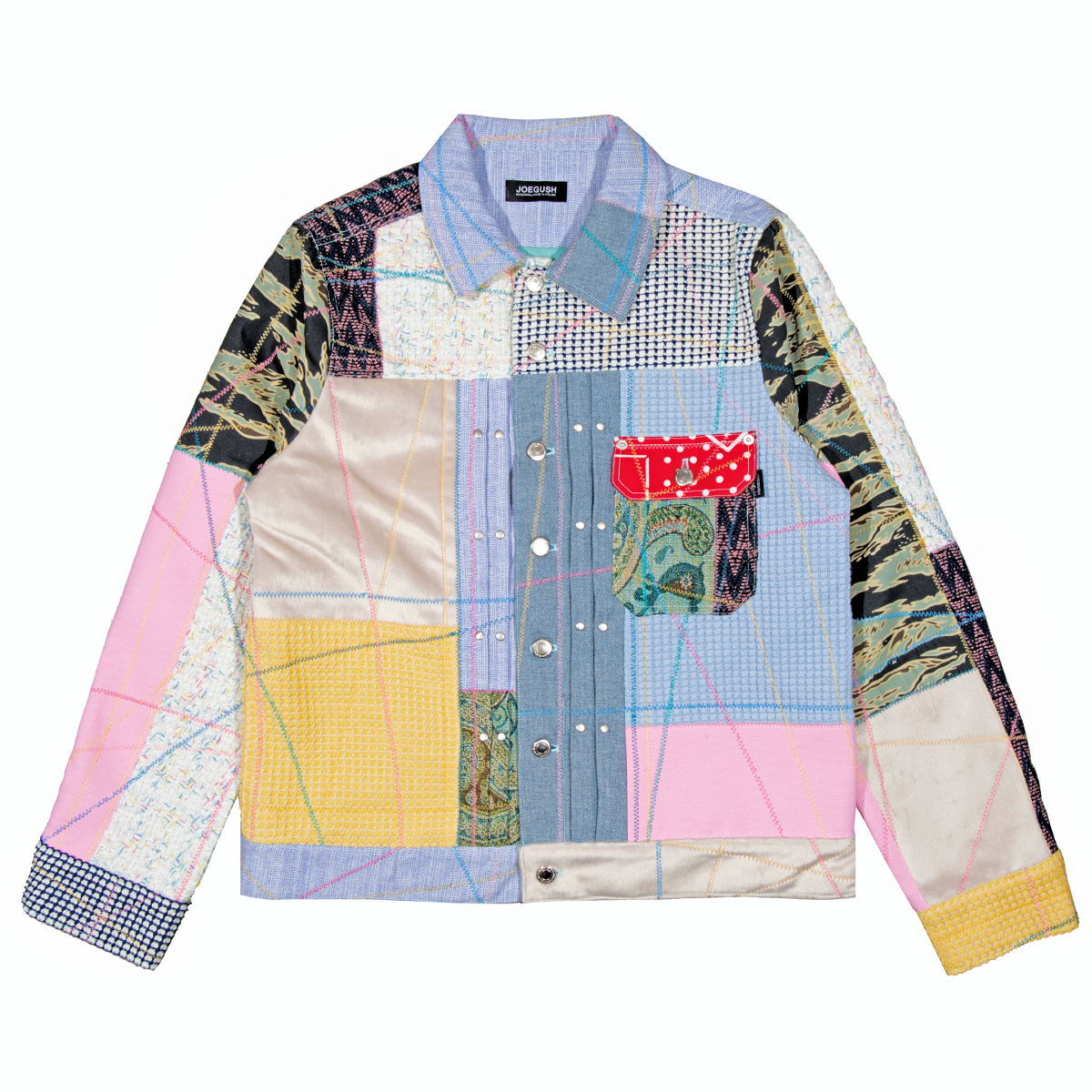 ☆人気☆【JOEGUSH】☆Patchwork Trucker Jacke.t☆ジャケット☆ 조거쉬 JOEGUSH