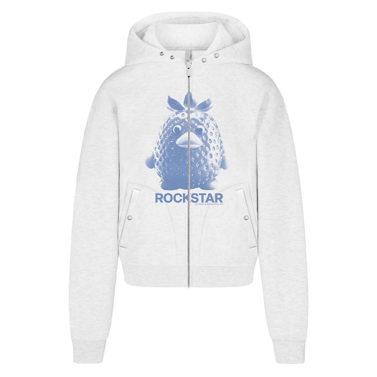 【JOEGUSH 】 Rock Duck Hoodie Zip-Up /追跡付 조거쉬 JOEGUSH