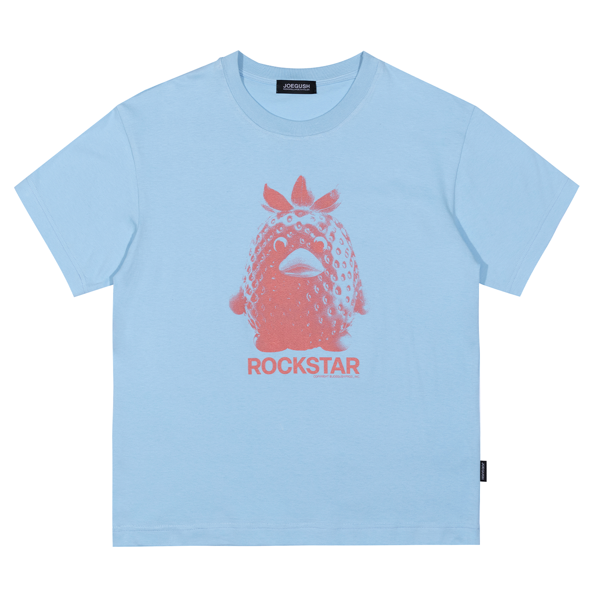 【JOEGUSH 】 Rock Duck T-shirt /追跡付 Rock Duck T-shirt (White) - Joe Gush