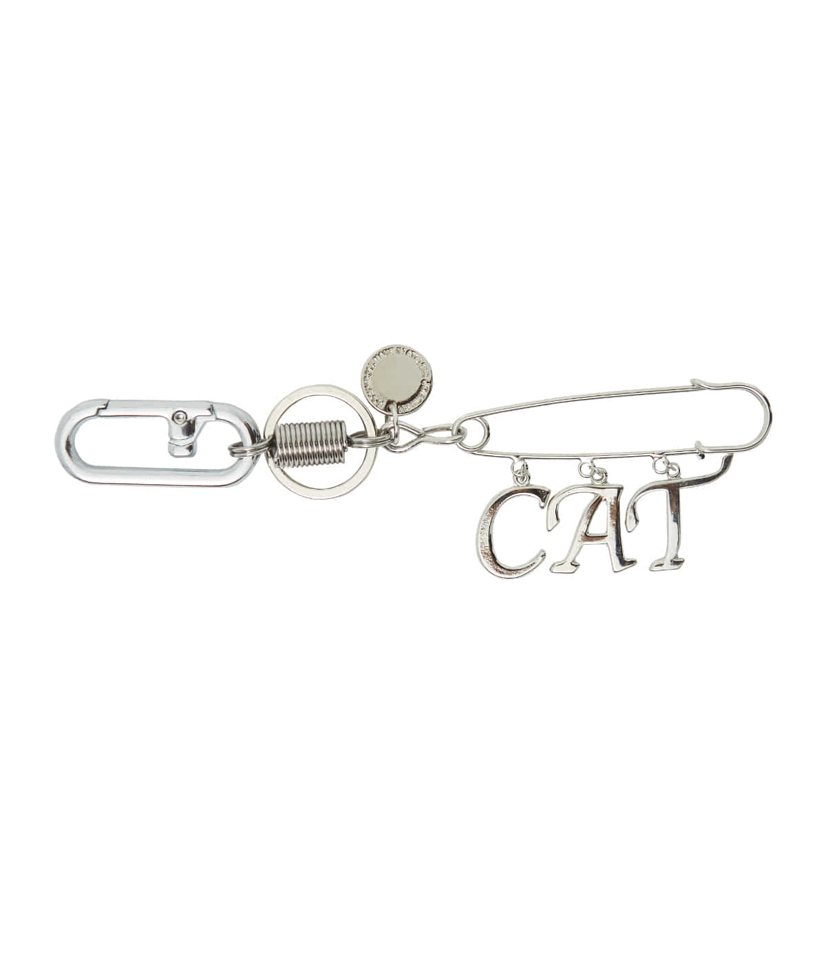 Safety pin Key-ring &quot;CAT&quot;