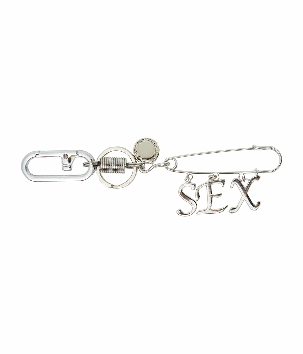 Safety pin Key-ring &quot;SEX&quot;