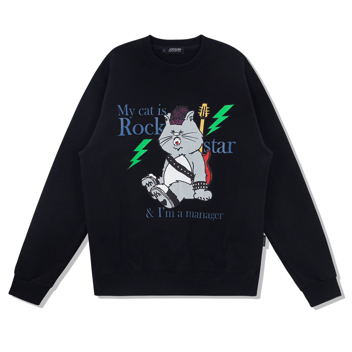 Thunder Rockstar Sweatshirts (Black)