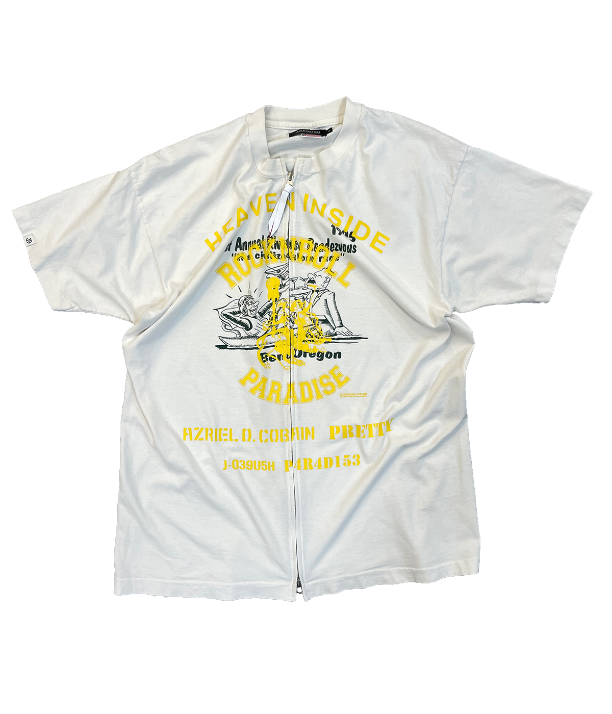 Two-way zip Vintage T-shirt (3) 02