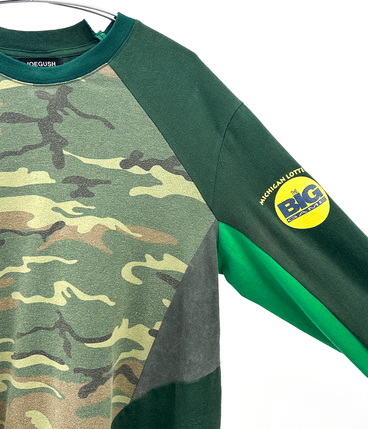 Reconstructed Long sleeve T-shirt (Camouflage)