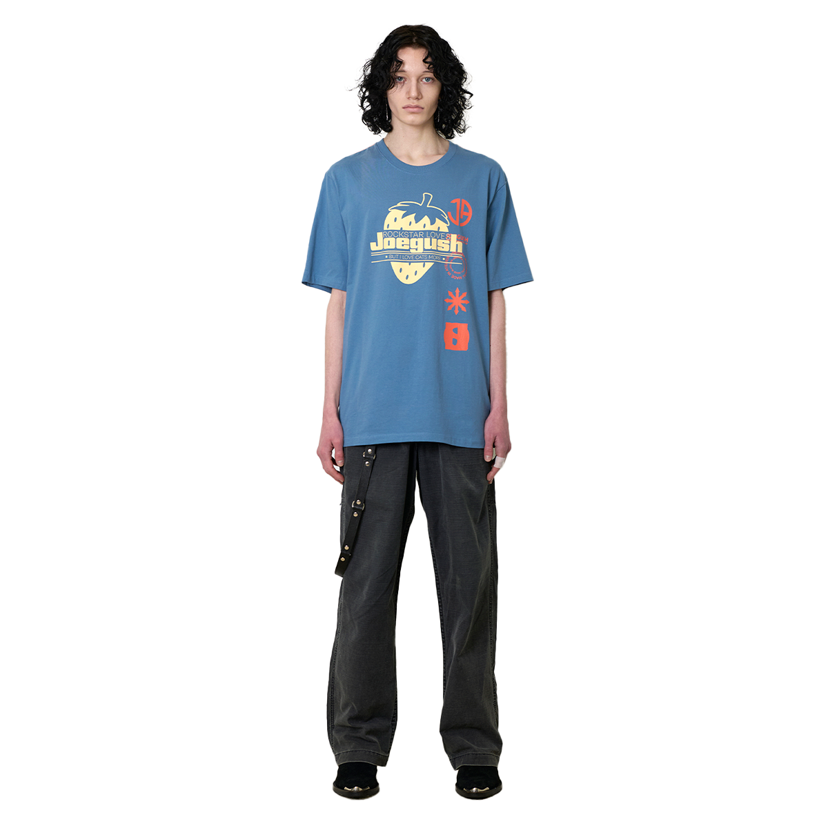 【JOEGUSH 】 COCO T-shirt (CROP VER.) /追跡付 조거쉬 JOEGUSH