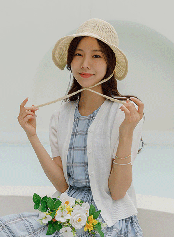 韓國軟鐵絲綁帶帽