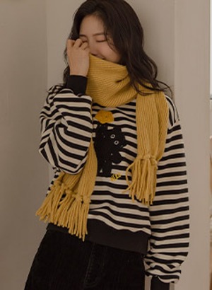 韓國羊毛混紡圍巾