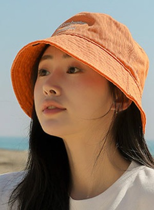 韓國亮彩顏色刺繡漁夫帽