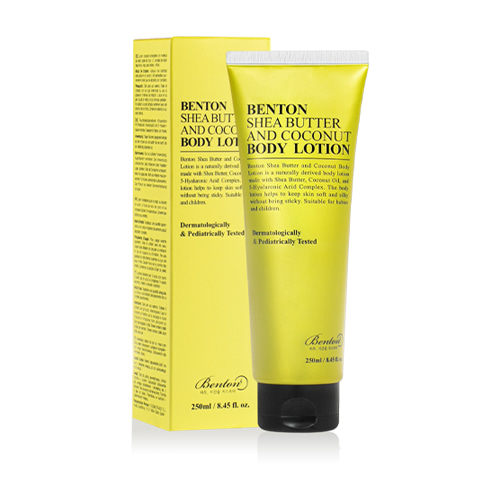 Benton Shea Butter And Coconut Body Lotion 250ml