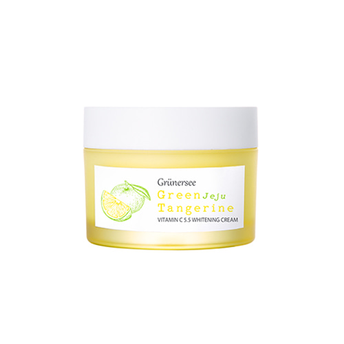 Grunersee Green Jeju Tangerine Vitamin C 5.5 Whitening Cream 50g