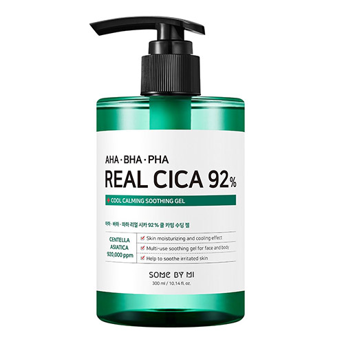SOME BY MI AHA BHA PHA Real Cica 92% Cool Calming Soothing Gel 300ml