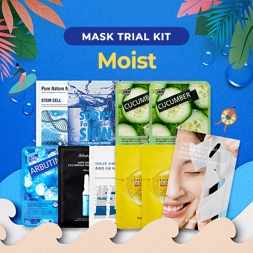 Mask Sheet Trial Kit (Moist)
