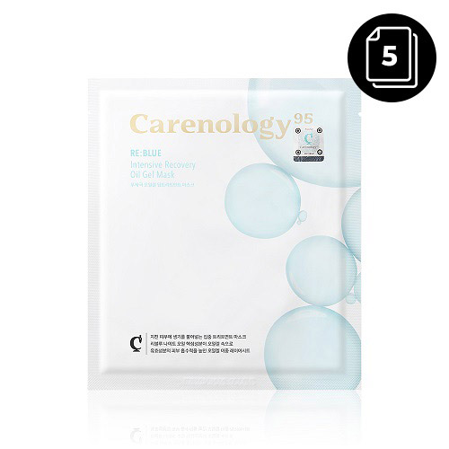Carenology95 RE:BLUE Intensive Recovery Oil Gel Mask 25g * 5ea