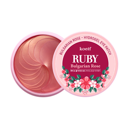 Koelf Ruby &amp; Bulgarian Rose Eye Patch 60ea (30usage)
