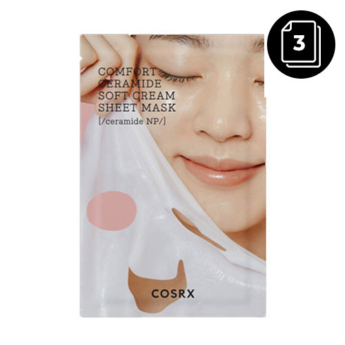 COSRX Balancium Comfort Ceramide Soft Cream Sheet Mask 3ea