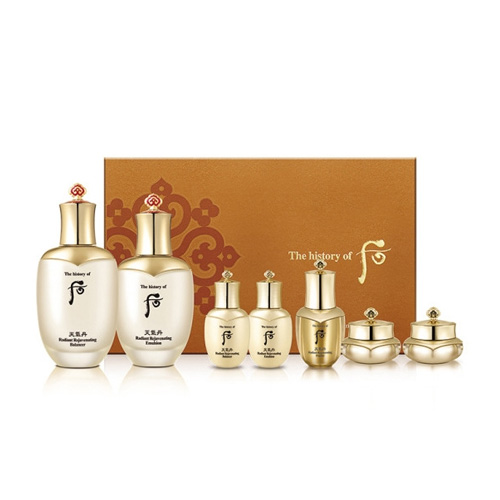 The history of Whoo Radiant Rejuvenating Special set