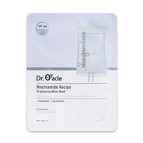 Dr.oracle Niacinamide Recipe Brightening White Mask 1ea