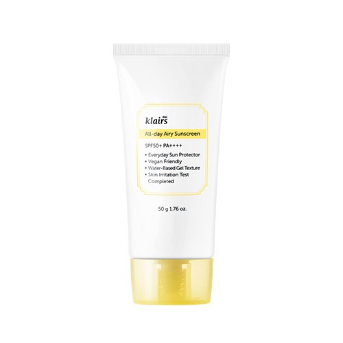 Dear, Klairs All-day Airy Sunscreen 50g