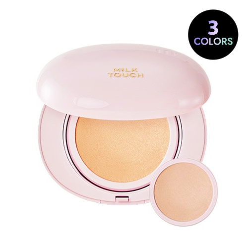 Milk Touch All-day Skin Fit Milky Glow Cushion + Refill 30g