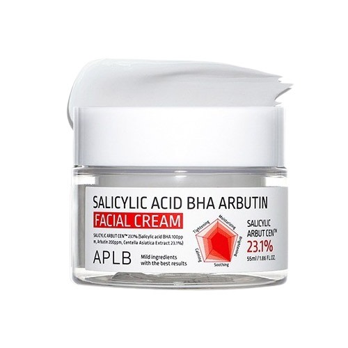 APLB Salicylic Acid BHA Arbutin Facial Cream 55ml