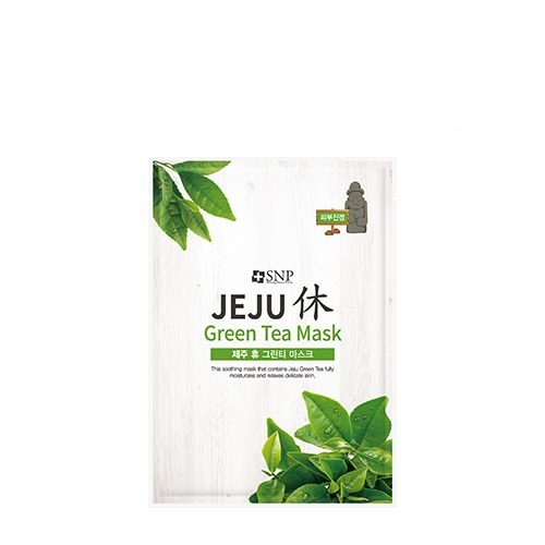 [MD] SNP Jeju Rest Green Tea Mask 22ml (EXP:2024.10.19)