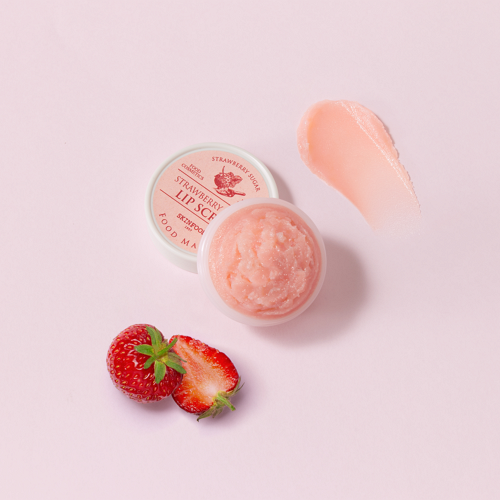 SKINFOOD STRAWBERRY SUGAR FOOD MASK LIP SCRUB 21ml