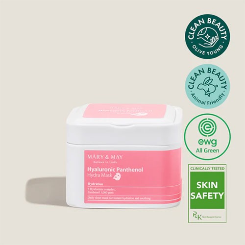 Mary&May Hyaluronic Panthenol Hydra Mask 30EA/400g