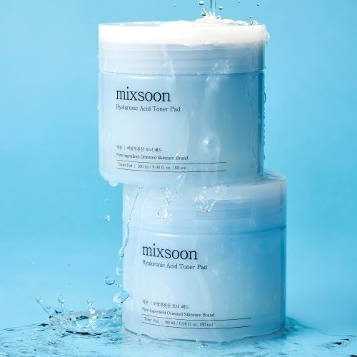 mixsoon Hyaluronic Acid Toner Pad 180ml (80ea)