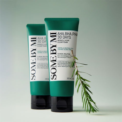 SOME BY MI AHA-BHA-PHA 30 Days Miracle Acne Clear Foam 100ml
